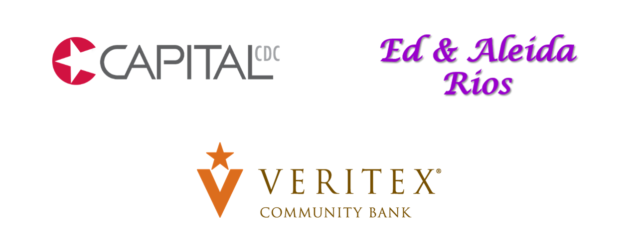 2025 Business Plan Competition Silver Sponsors Capital CDC,  Ed & Aleida Rios & Veritex Community Bank