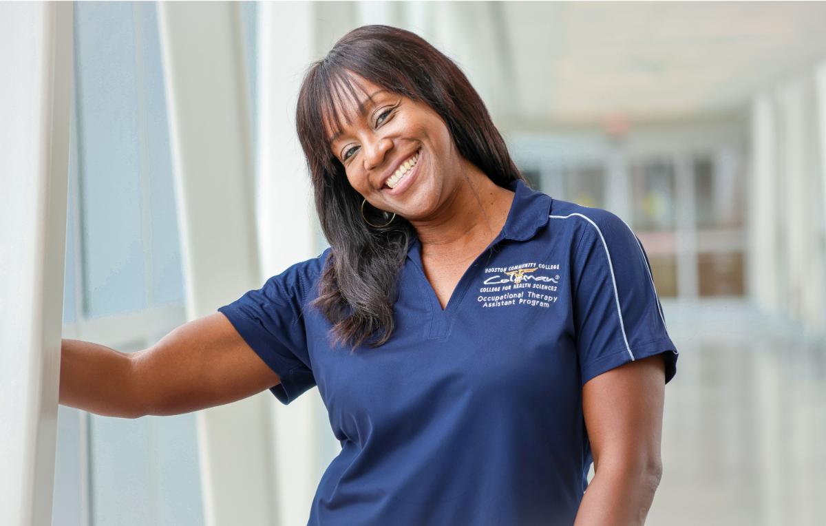 Occupational Therapy Assistant student Dannelle Charles